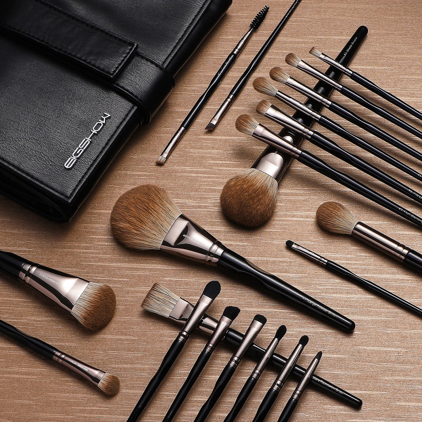 Black Swan Series - 21pcs Professional Makeup Brush Set
