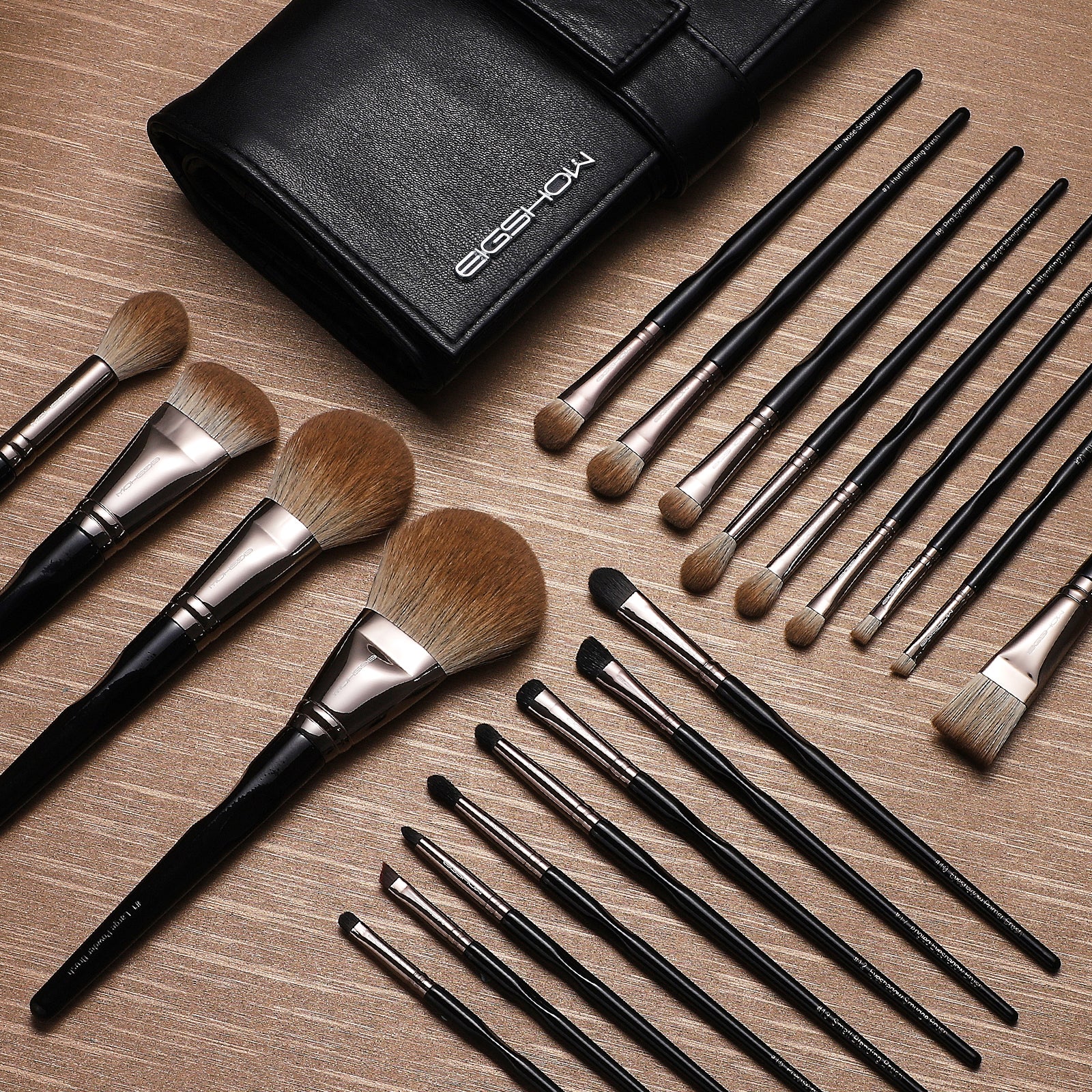Black Swan Series - 21pcs Professional Makeup Brush Set