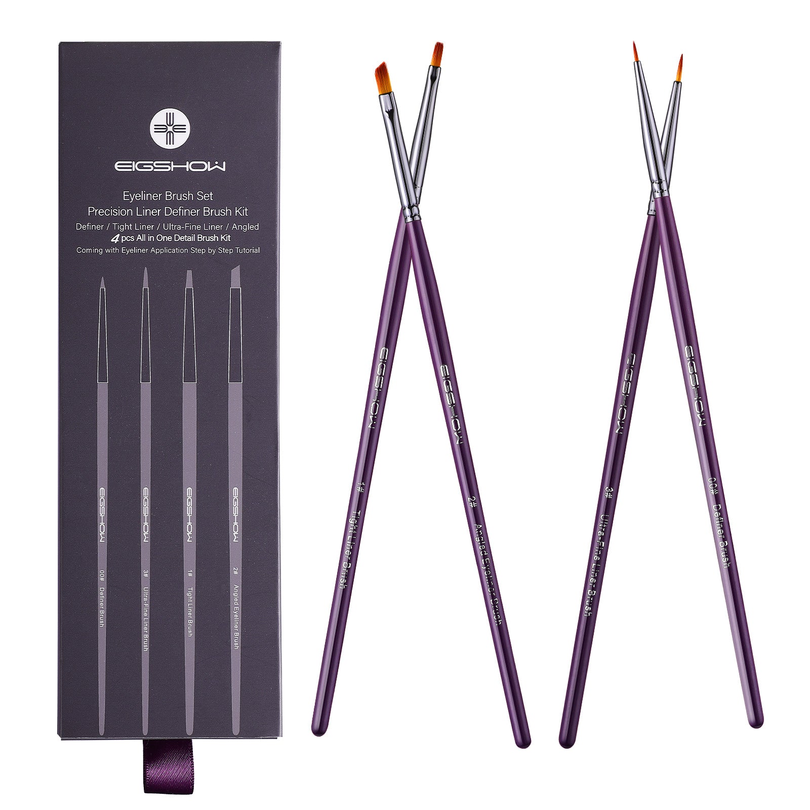Ultra Fine Series - 4 Pcs All in One Detail Brush Kit