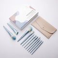 EcoPro Bamboo Fiber - 11pcs Ice Blue Brush Kit