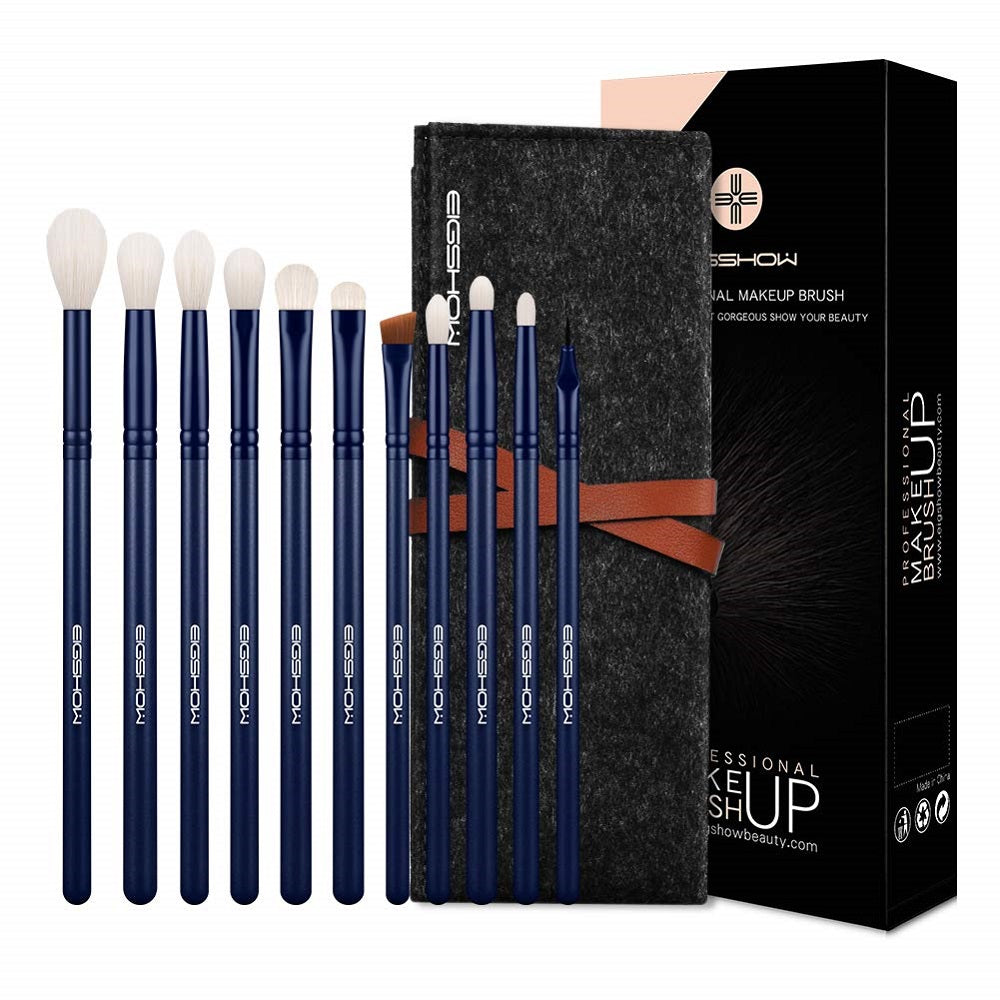 Jade Series – 11pcs Eye Brush Kit – Tourmaline Blue