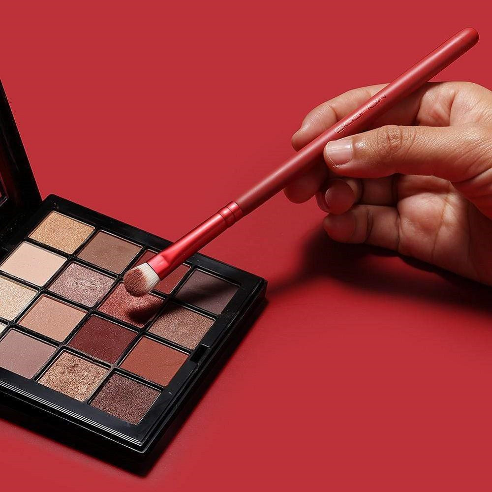 Jade Series – 11pcs Eye Brush Kit – Amber Red