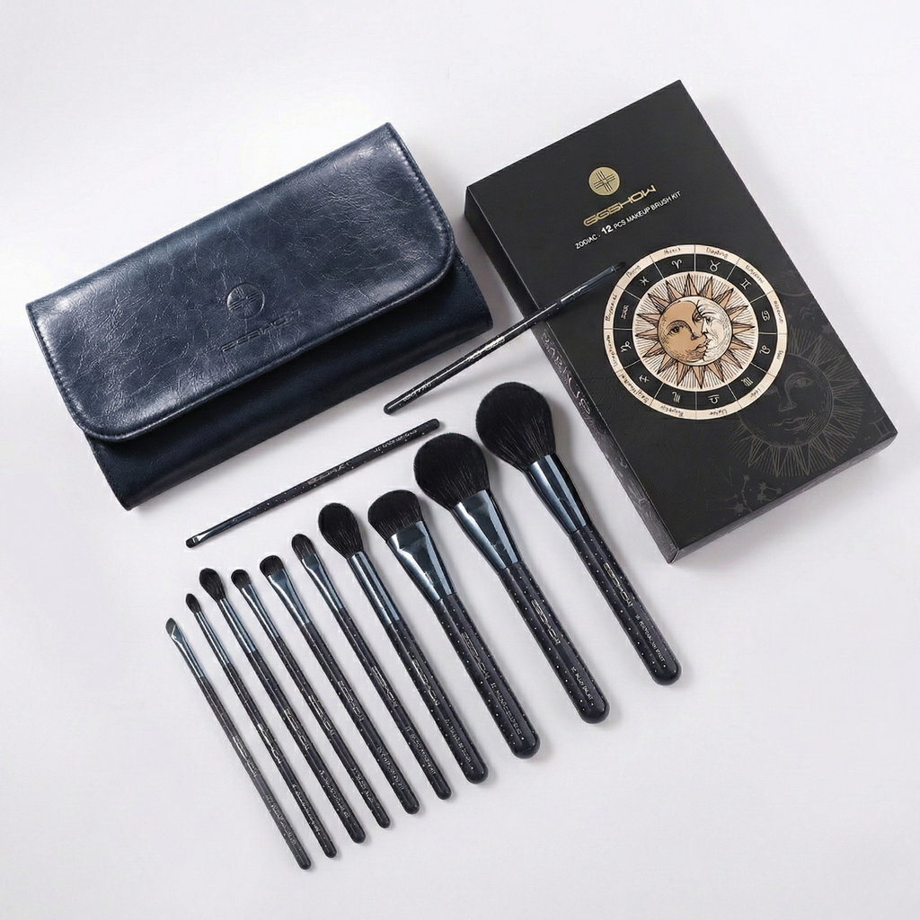 12 Pcs Zodiac Makeup Brush Set