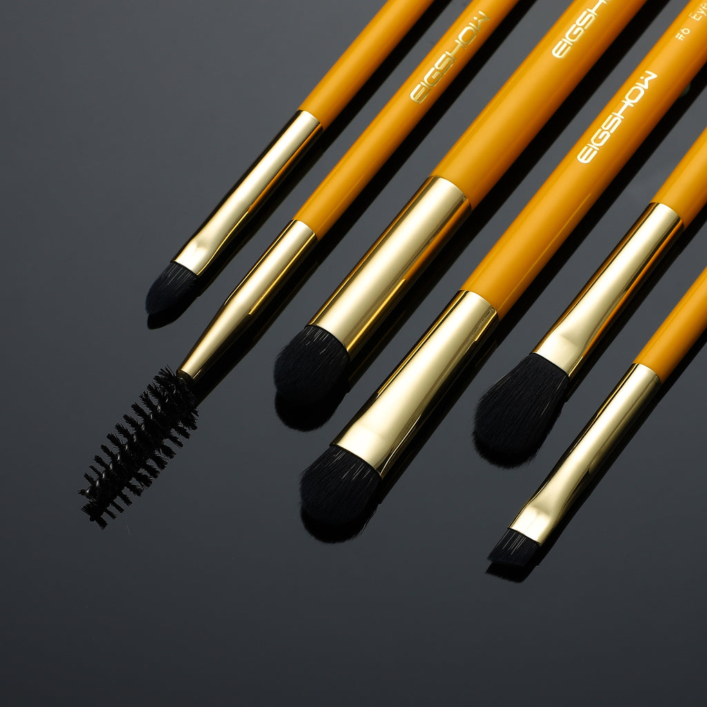 10pcs Vegan - Yellow Brush Kit