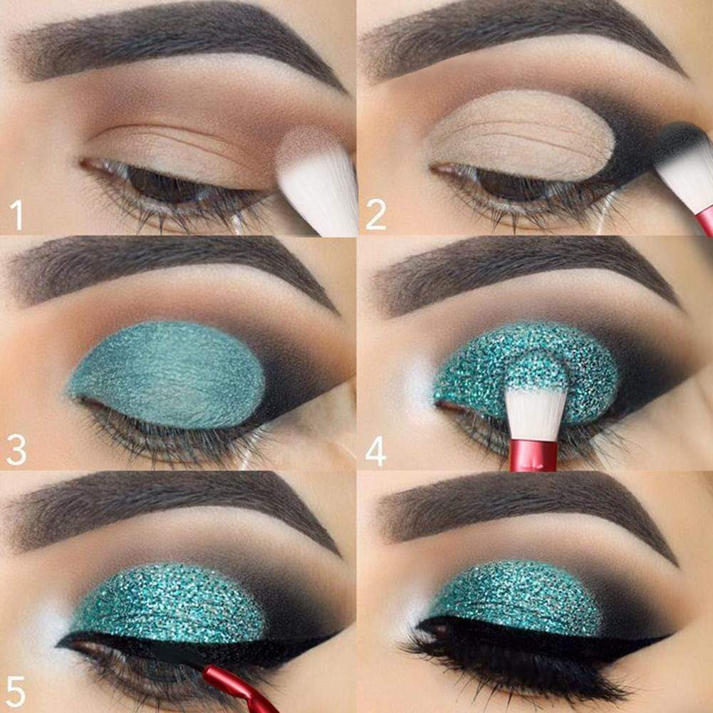 Jade Series – 11pcs Eye Brush Kit – Amber Red