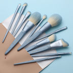 EcoPro Bamboo Fiber - 11pcs Ice Blue Brush Kit