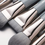 Jade Series – 15pcs Makeup Brush Kit – Baby Blue
