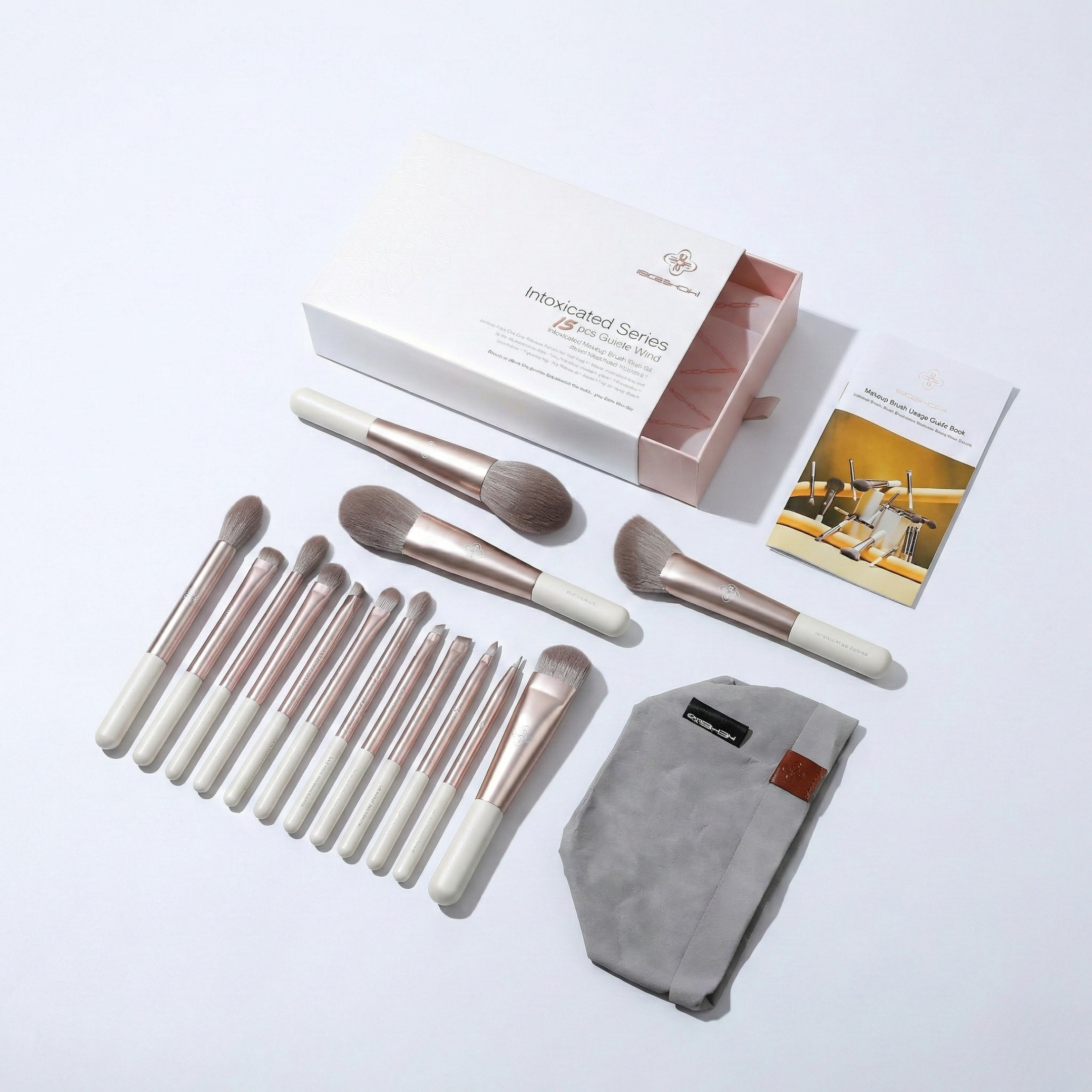 Intoxicated Series - 15pcs Gentle Wind Brush Kit