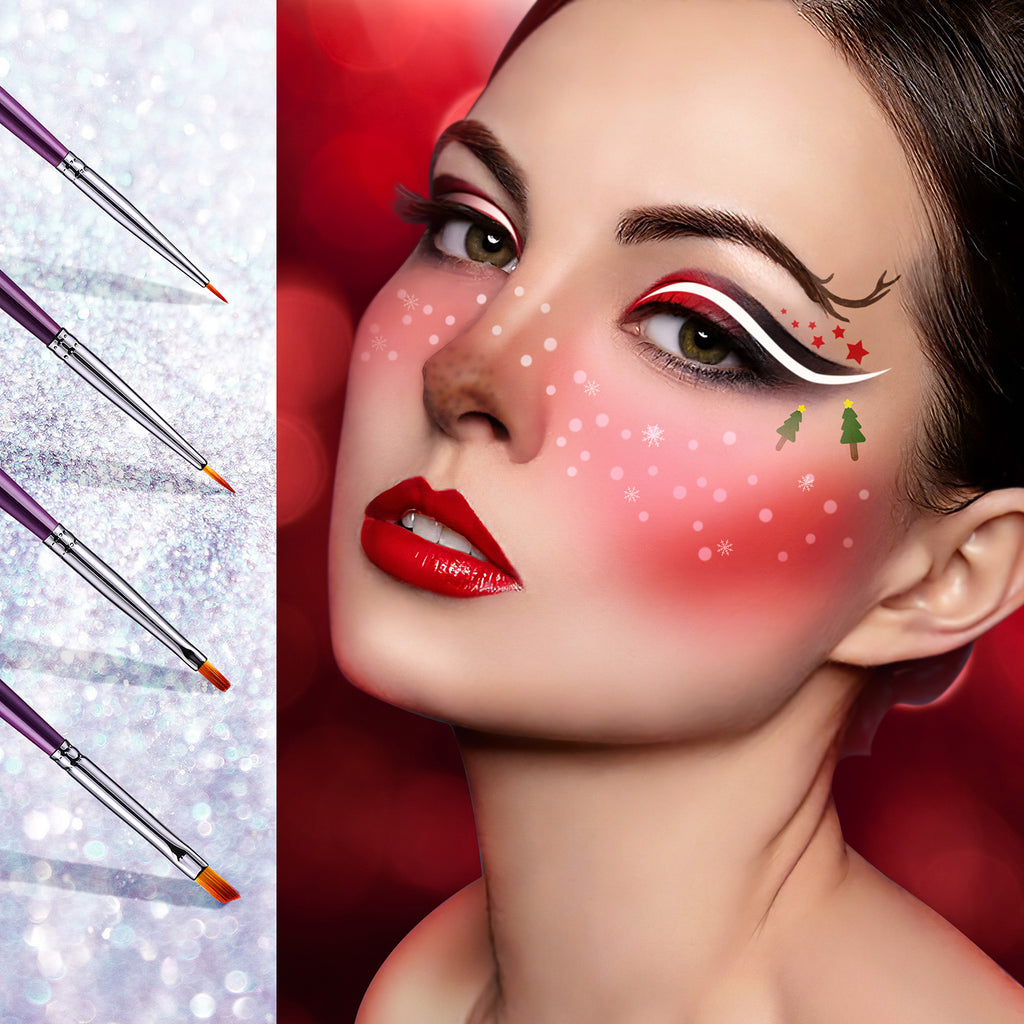 Ultra Fine Series - 4 Pcs All in One Detail Brush Kit