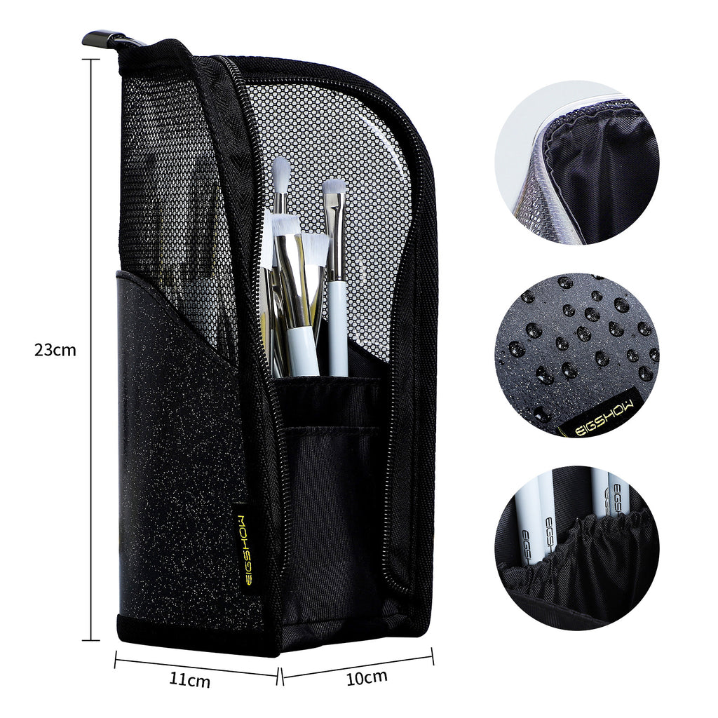 Jade Series – 15pcs Makeup Brush Kit – Baby Blue