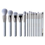 Jade Series – 15pcs Makeup Brush Kit – Baby Blue