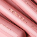 Jade Series – 15pcs Makeup Brush Kit – Misty Rose