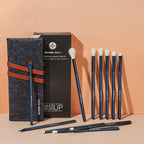 Jade Series – 11pcs Eye Brush Kit – Tourmaline Blue
