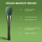 Sustainable Vegan Series - 12pcs EcoPro Tea Makeup Brush Kit