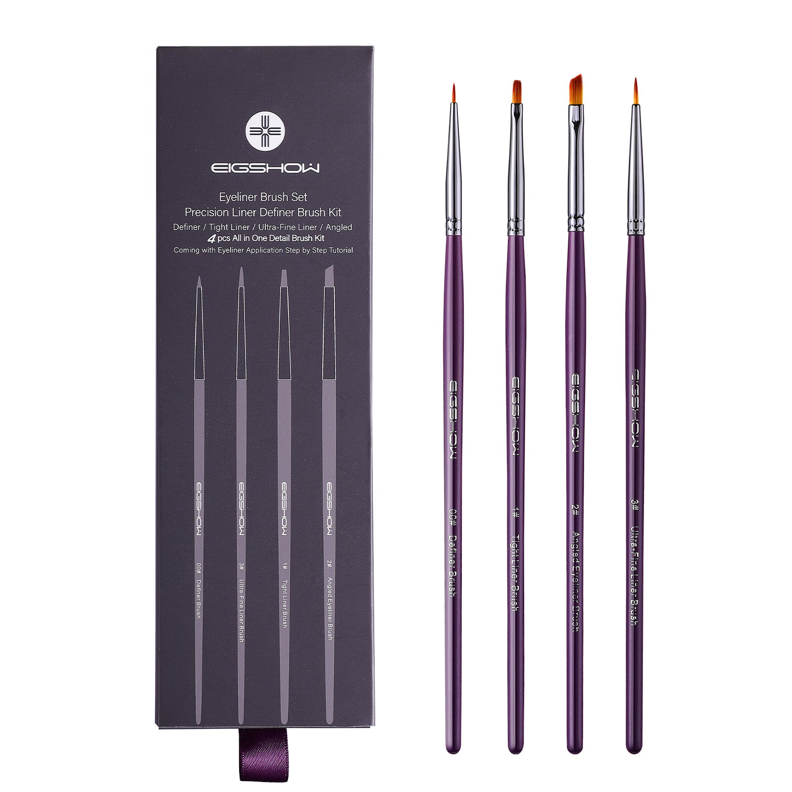 Ultra Fine Series - 4 Pcs All in One Detail Brush Kit