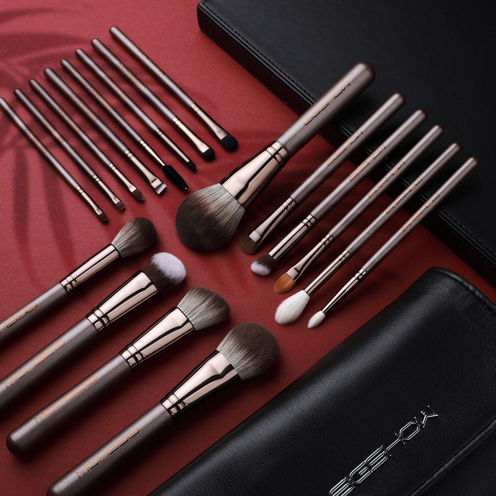 Magician Series Lucky Coffee - 18pcs Makeup Brush Kit