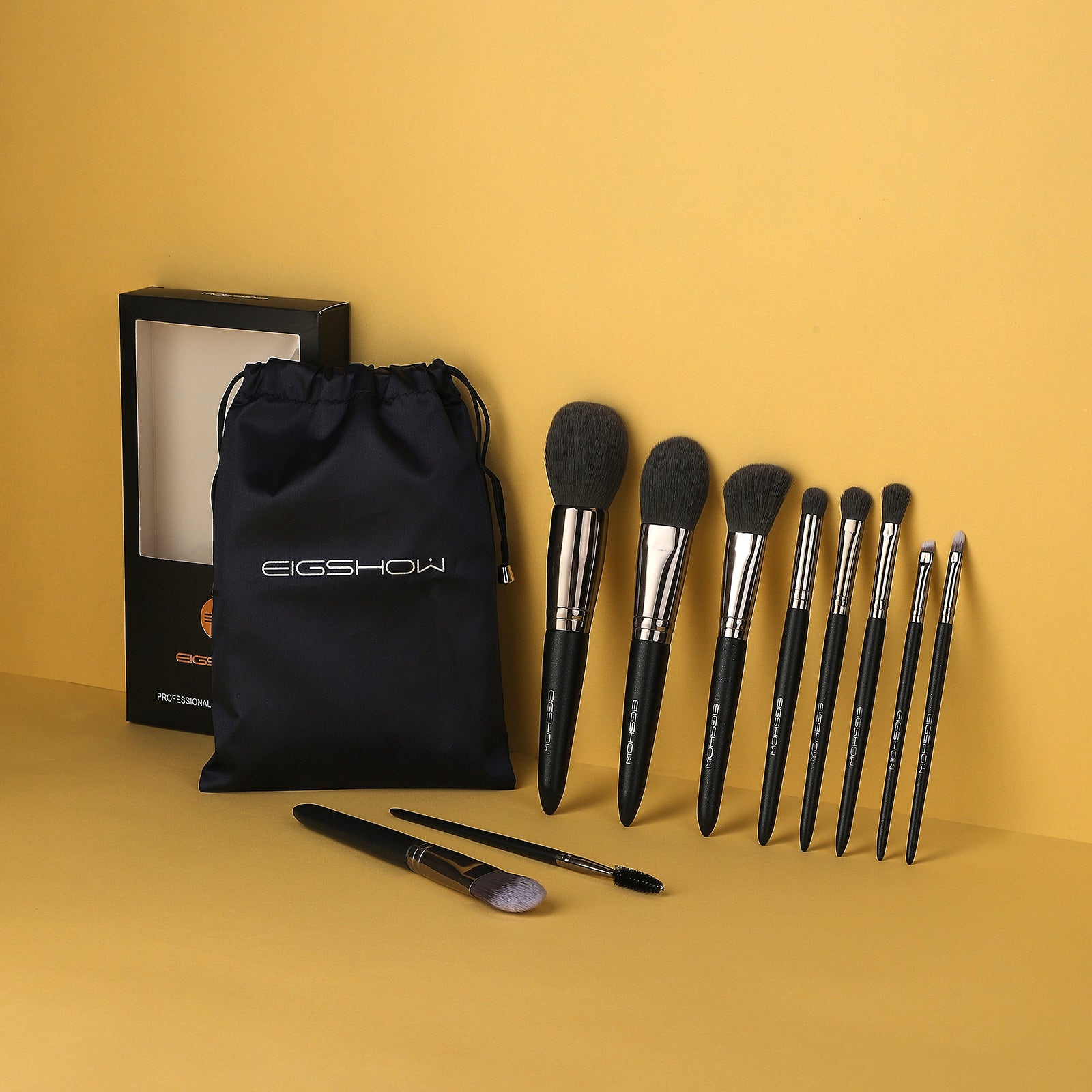 10pcs Vegan – Light Gun Black