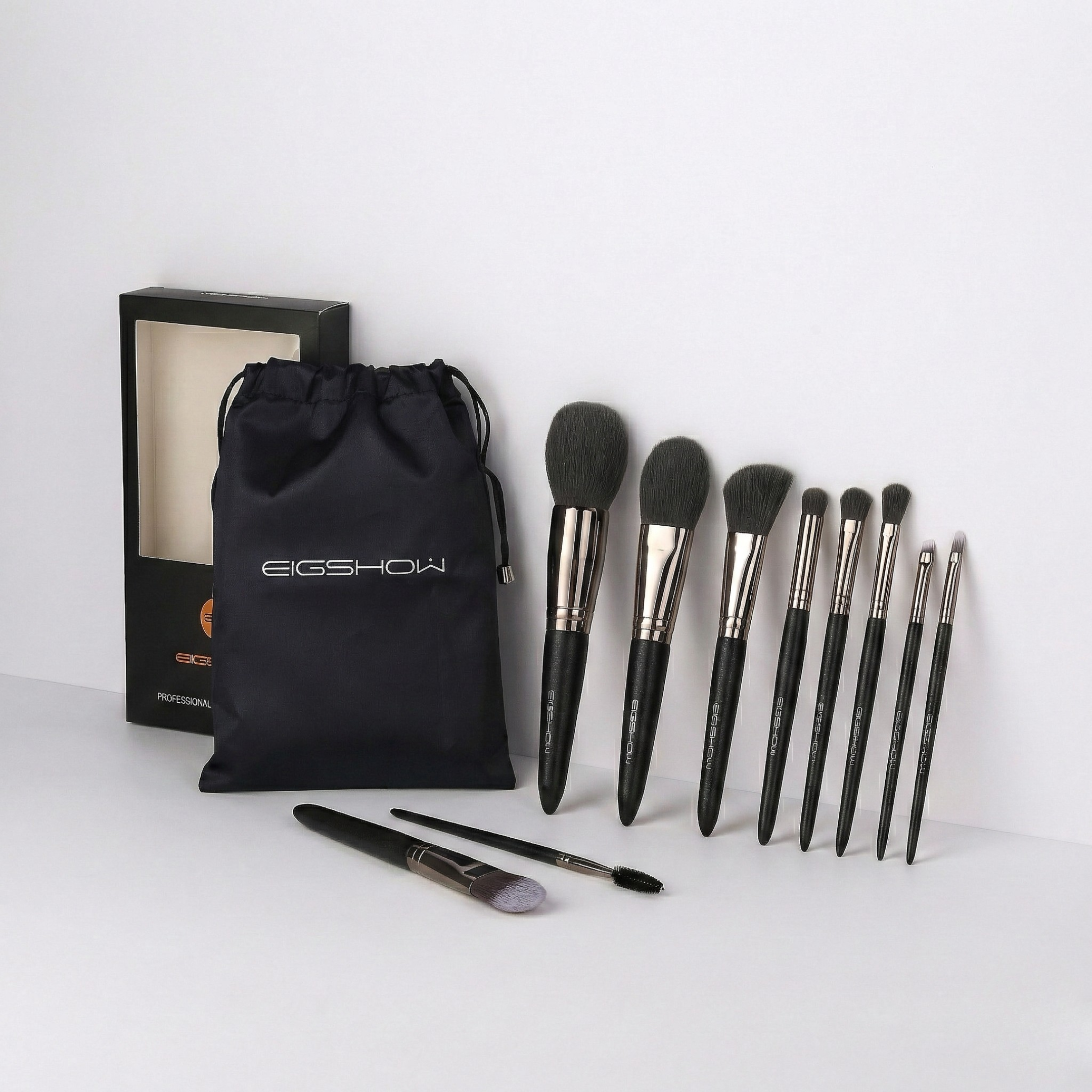 10pcs Vegan – Light Gun Black