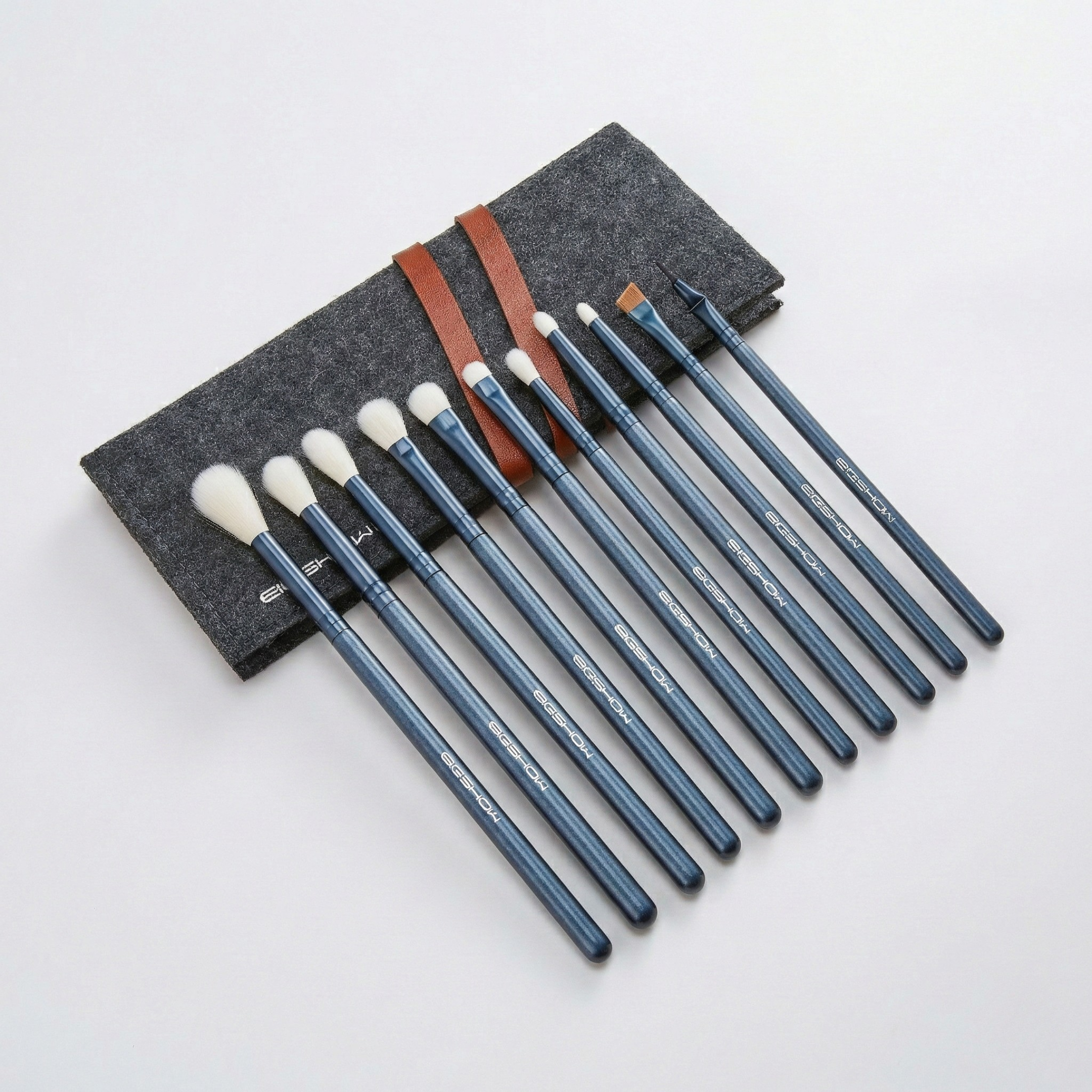 Jade Series – 11pcs Eye Brush Kit – Tourmaline Blue