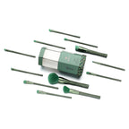Sustainable Vegan Series - 12pcs EcoPro Tea Makeup Brush Kit