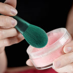 8pcs Jade Green Brush Kit with Cylinder