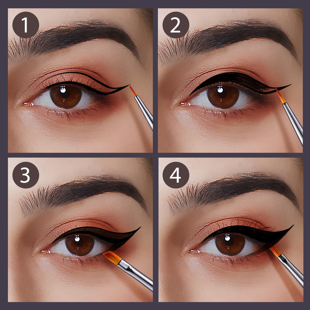 Ultra Fine Series - 4 Pcs All in One Detail Brush Kit