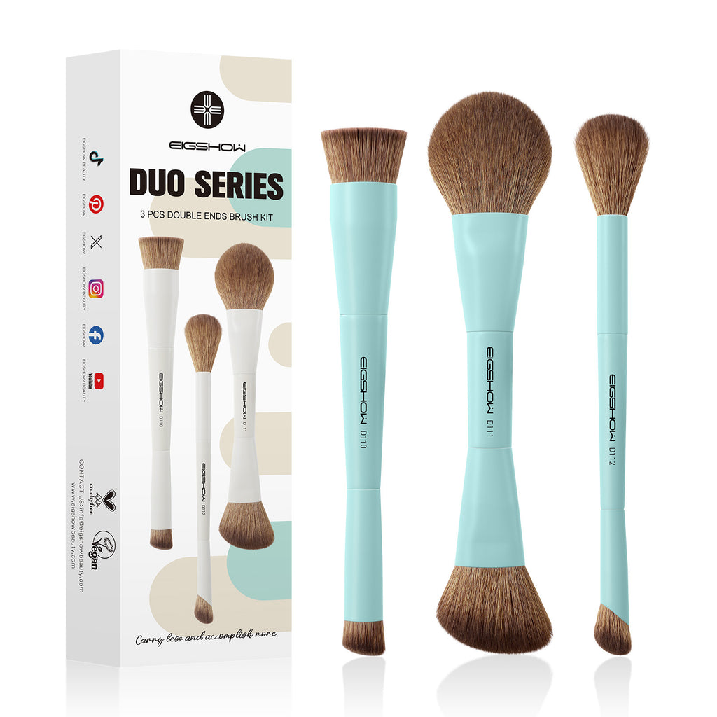 3pcs Duo End Series - Cyan