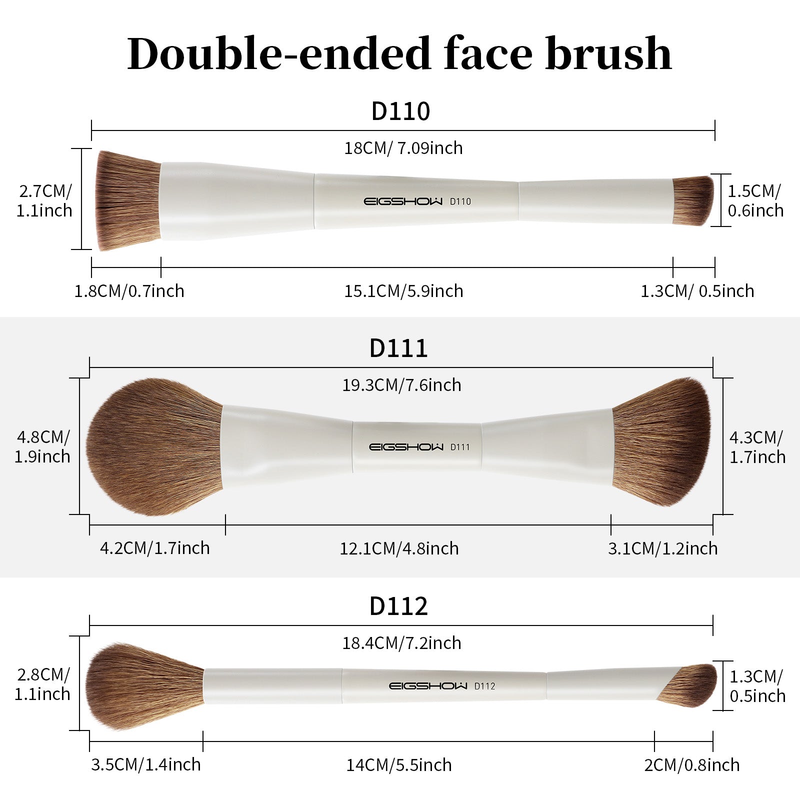 3pcs Duo End Series - Beige