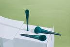 8pcs Jade Green Brush Kit with Cylinder