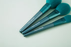 8pcs Jade Green Brush Kit with Cylinder