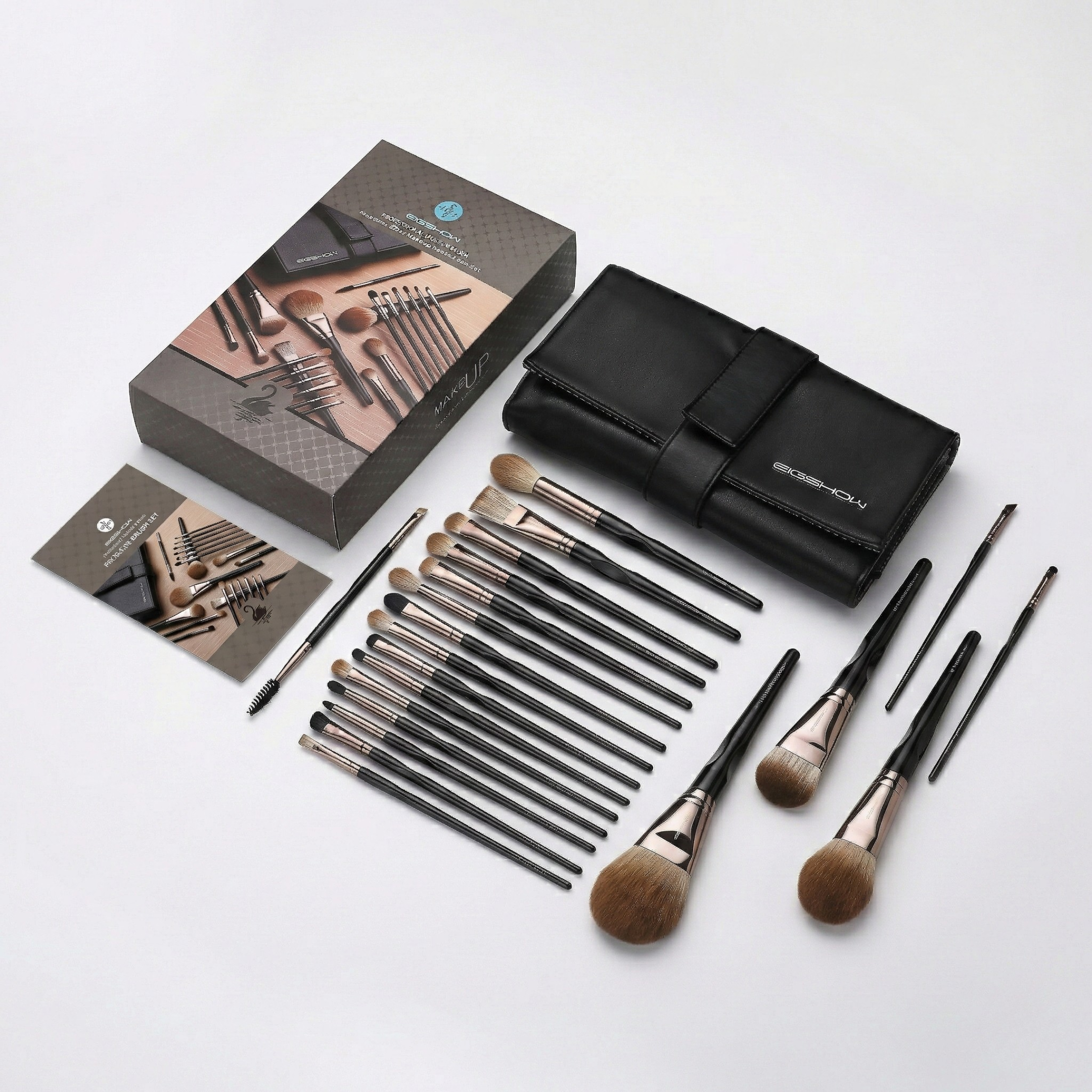 Black Swan Series - 21pcs Professional Makeup Brush Set