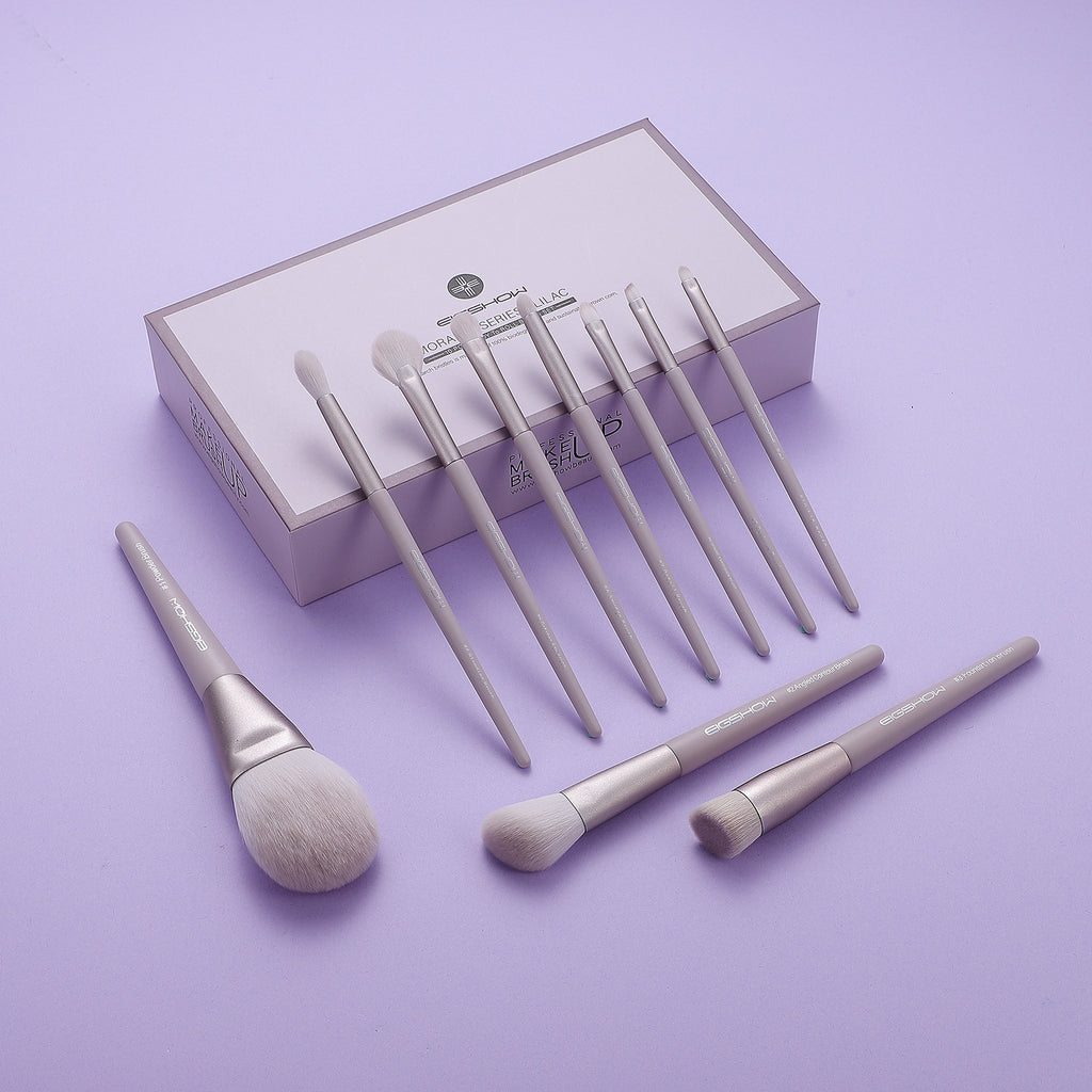 Morandi Series – 10pcs Ready to Roll Brush Kit – Lilac