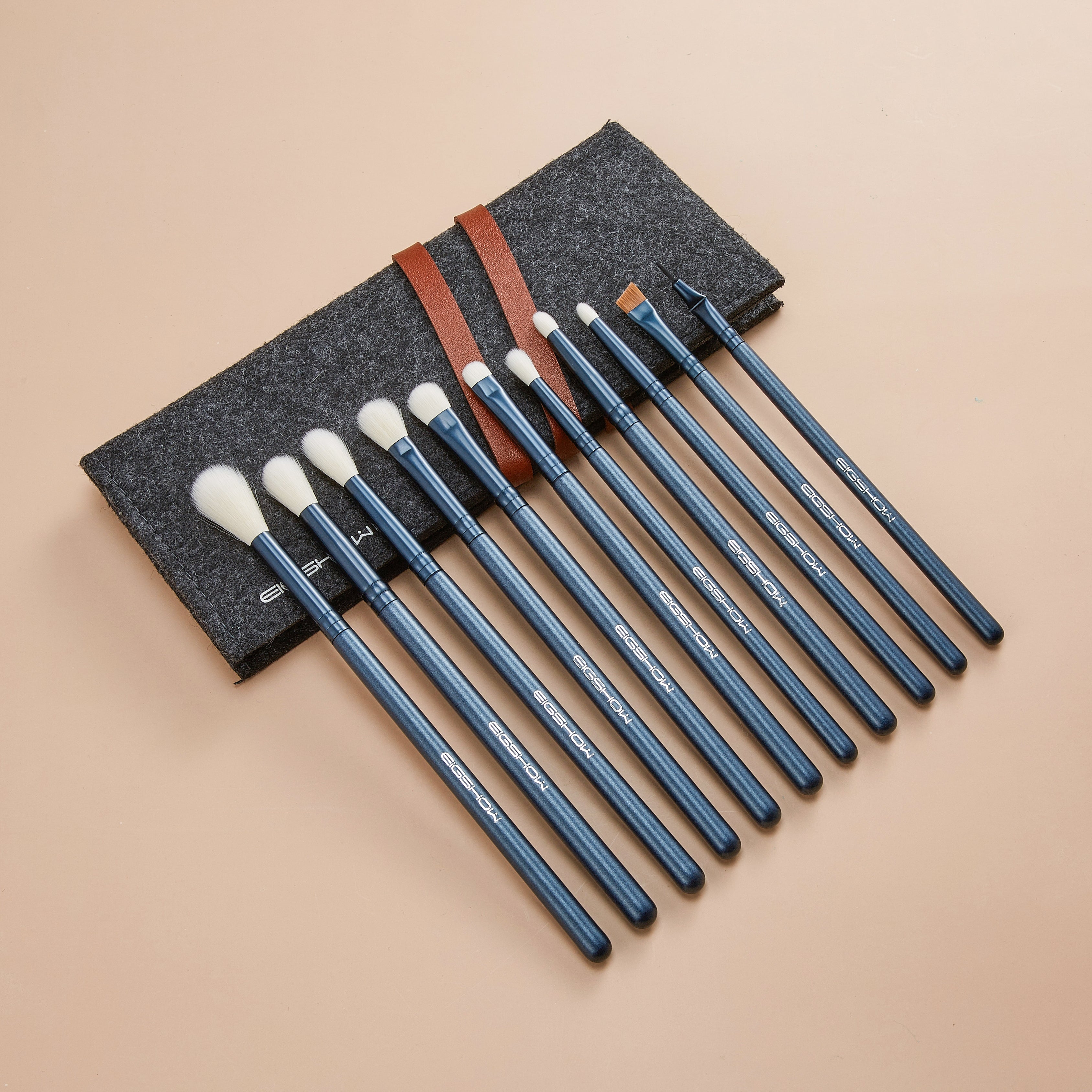 Jade Series – 11pcs Eye Brush Kit – Tourmaline Blue