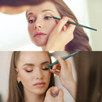 8pcs Jade Green Brush Kit with Cylinder