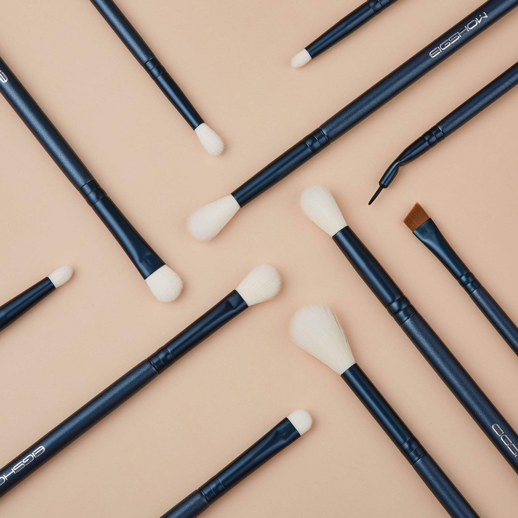 Jade Series – 11pcs Eye Brush Kit – Tourmaline Blue