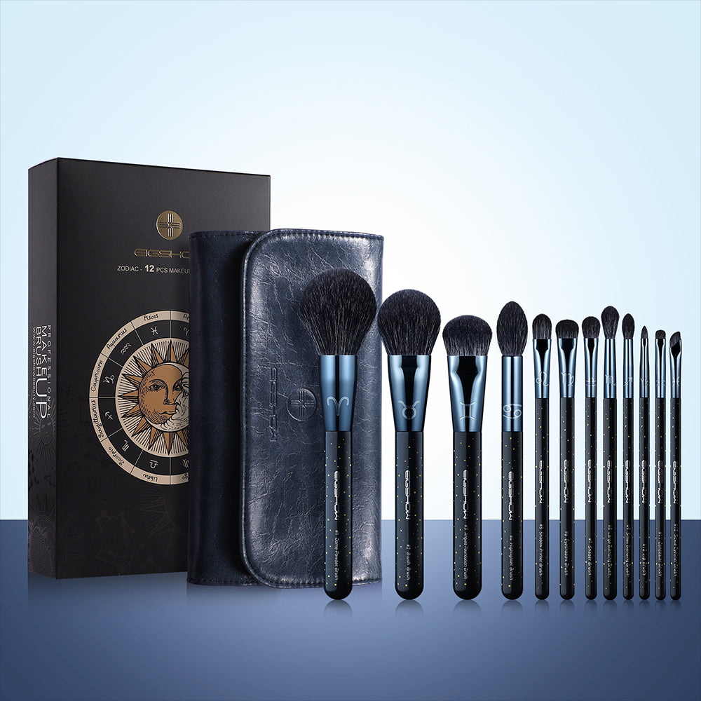 12 Pcs Zodiac Makeup Brush Set