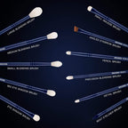 Jade Series – 11pcs Eye Brush Kit – Tourmaline Blue
