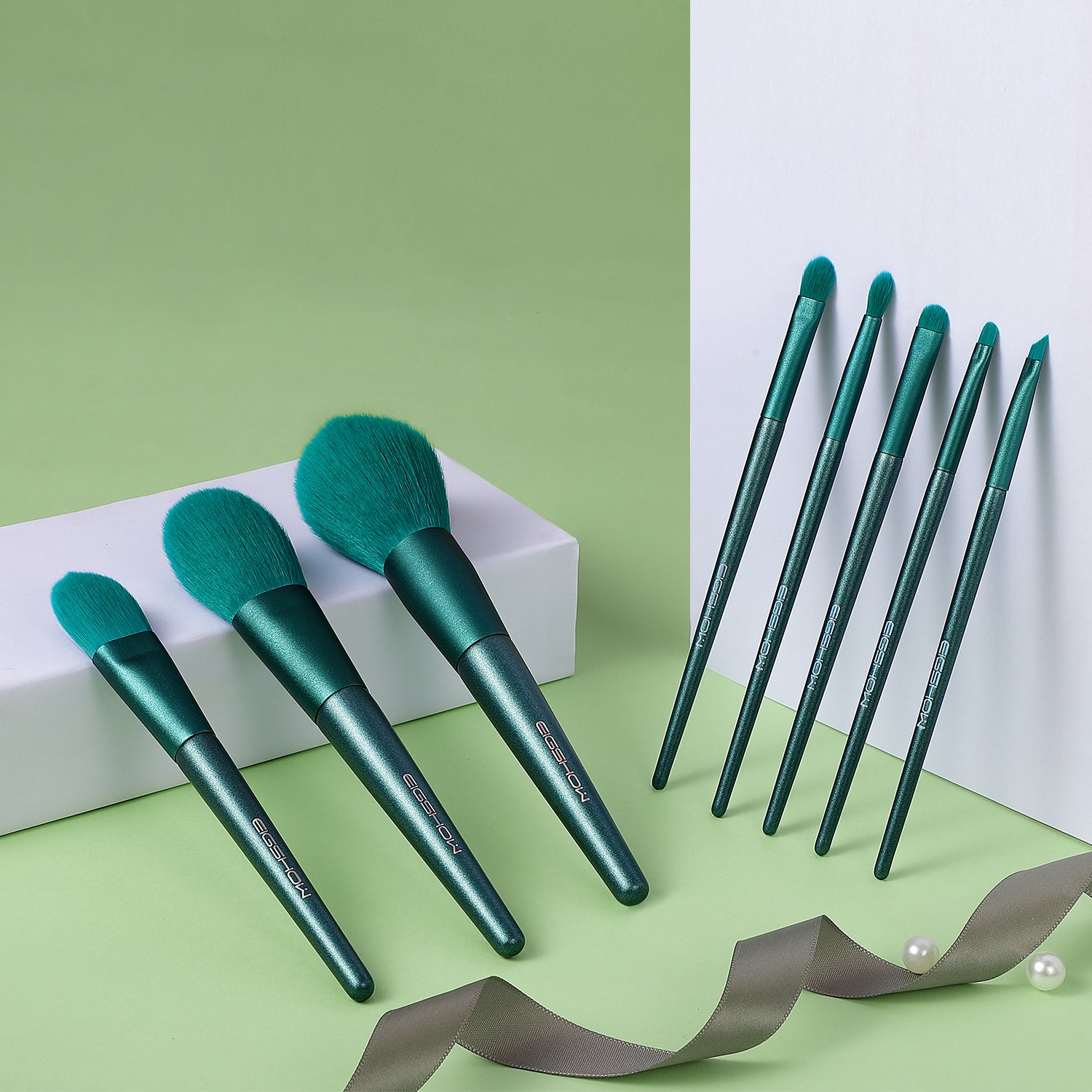 8pcs Jade Brushes With Box