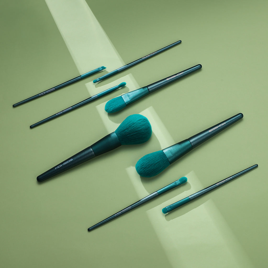 8pcs Jade Brushes With Box