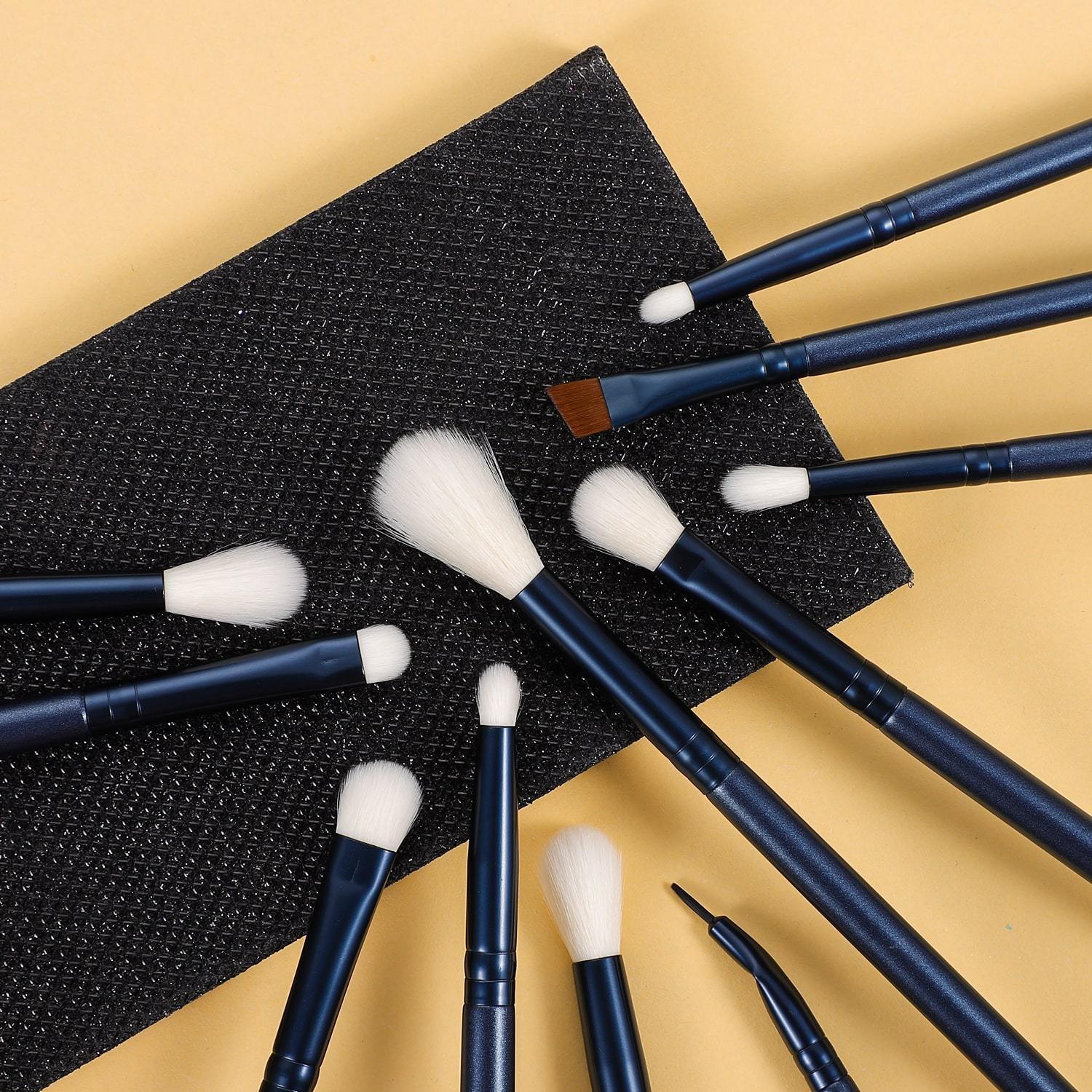 Jade Series – 11pcs Eye Brush Kit – Tourmaline Blue