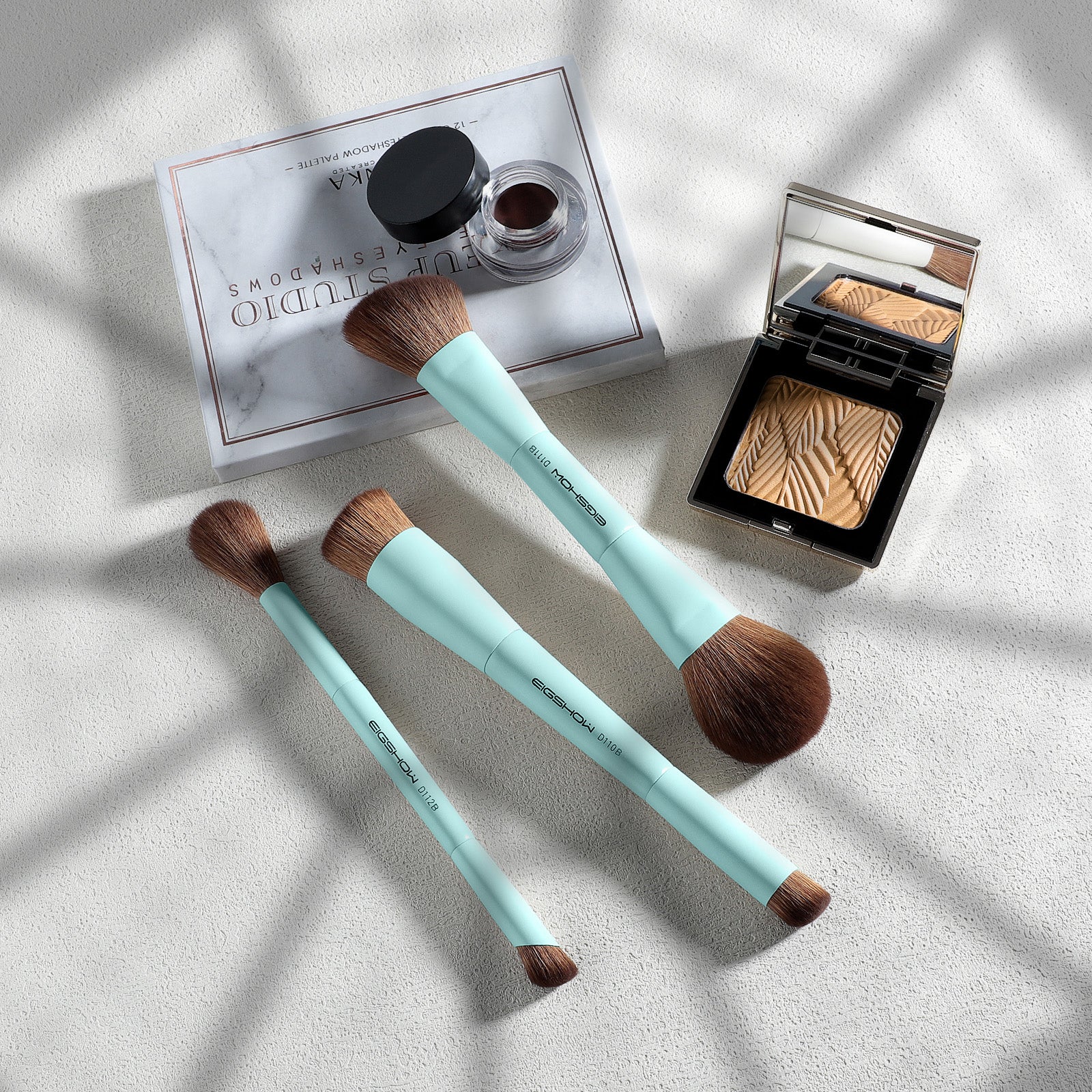 3pcs Duo End Series - Cyan