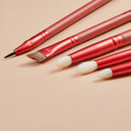 Jade Series – 11pcs Eye Brush Kit – Amber Red