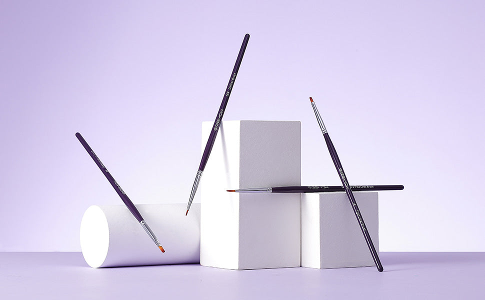 Ultra Fine Series - 4 Pcs All in One Detail Brush Kit