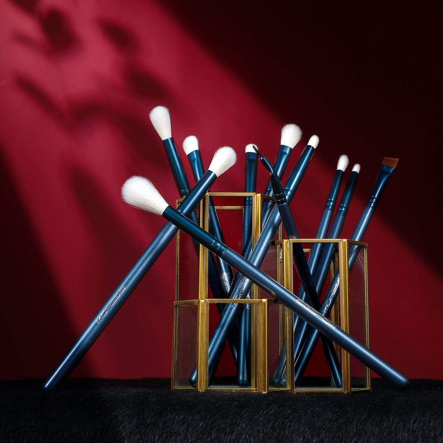 Jade Series – 11pcs Eye Brush Kit – Tourmaline Blue