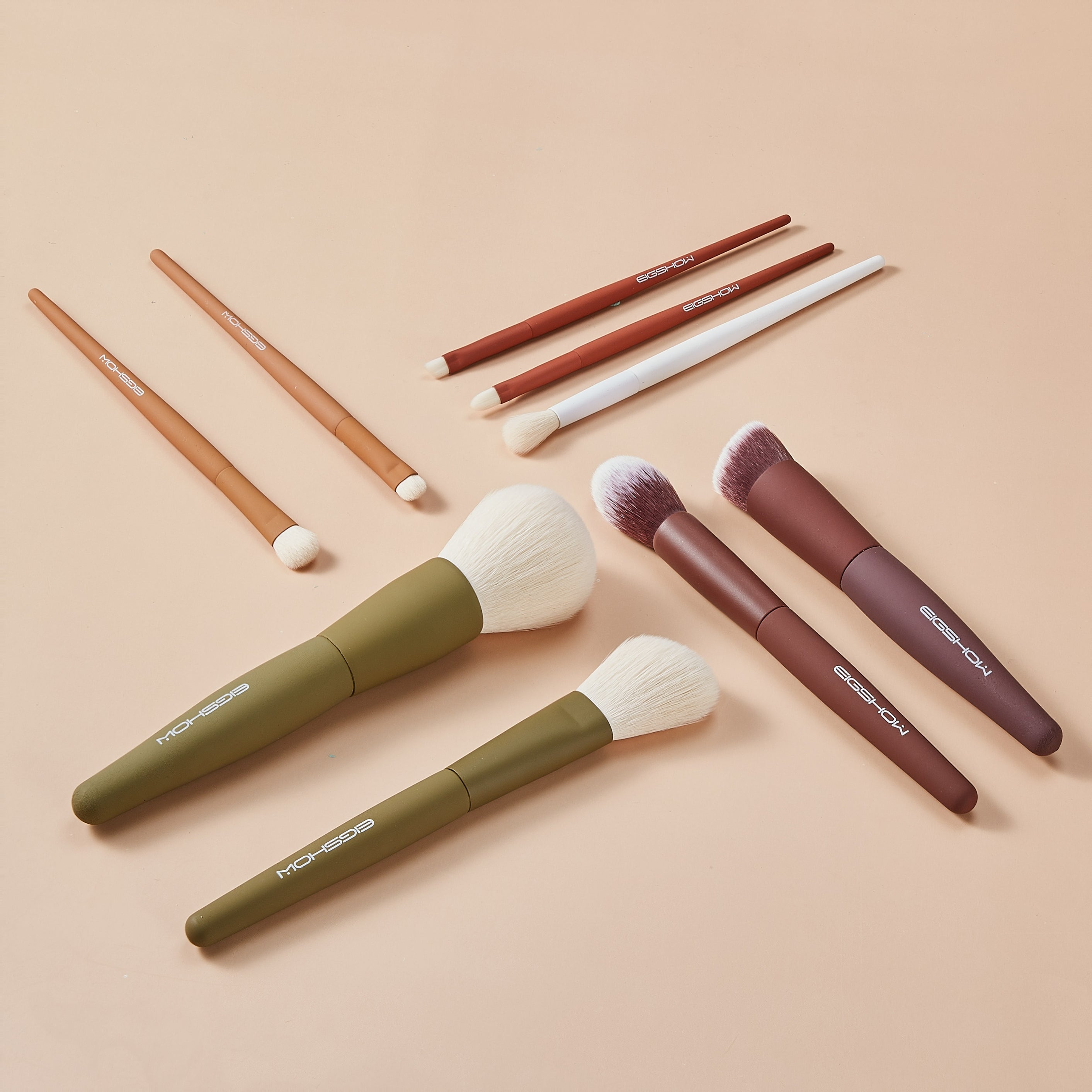 9pcs Vegan Brush Set