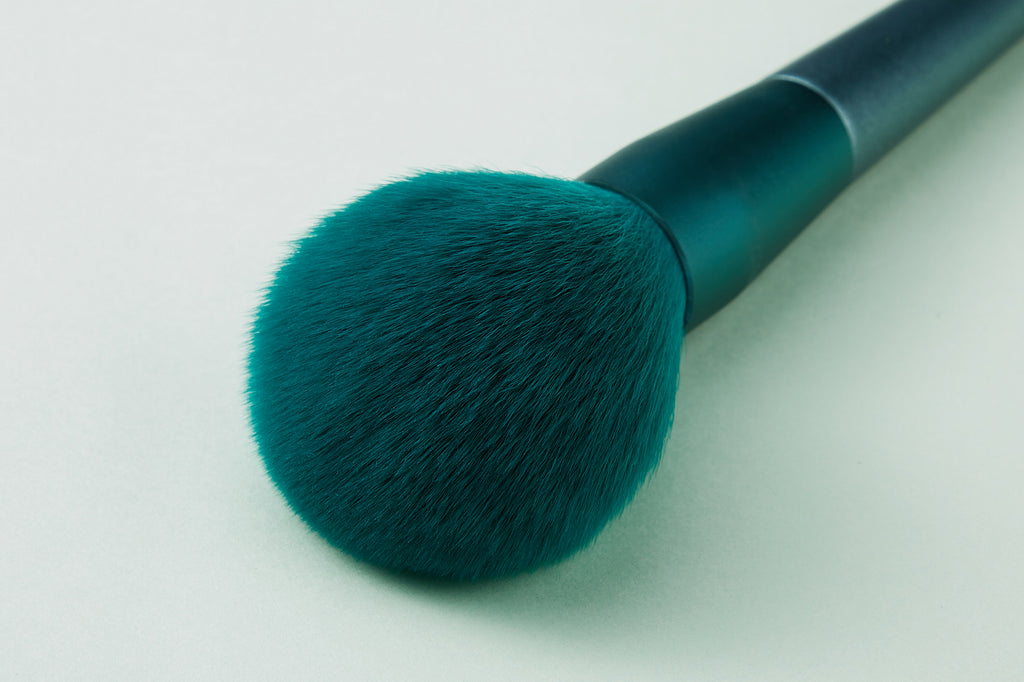 8pcs Jade Green Brush Kit with Cylinder