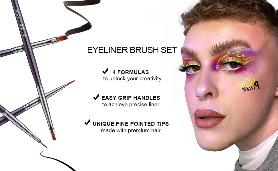 Ultra Fine Series - 4 Pcs All in One Detail Brush Kit