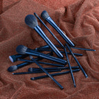 Jade Series – 15pcs Makeup Brush Kit – Tourmaline Blue