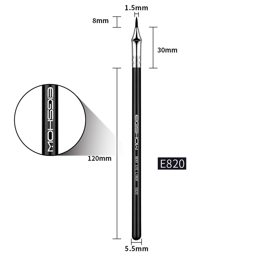 E820 - Bent Eyeliner Brush