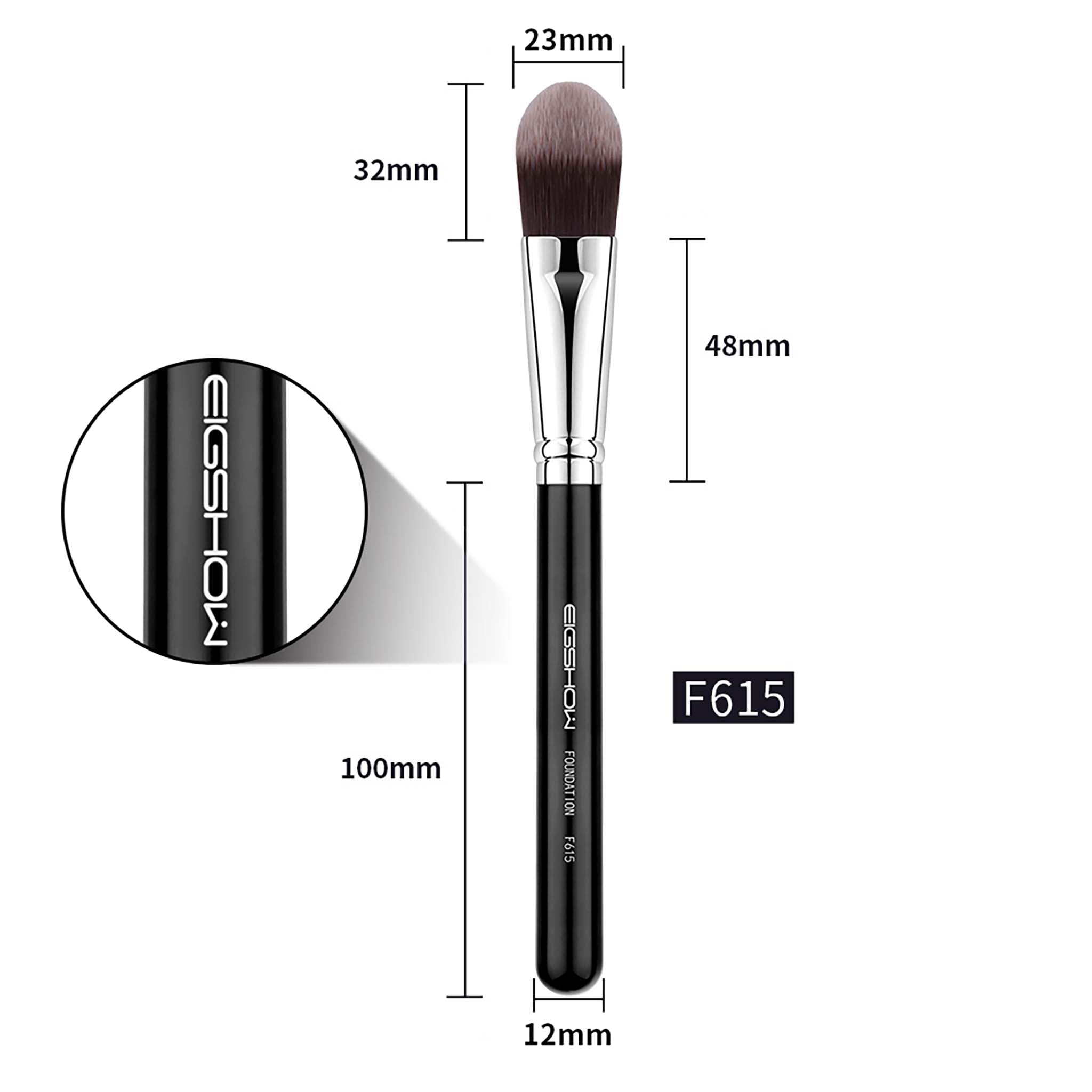 F615 - FLAT FOUNDATION BRUSH